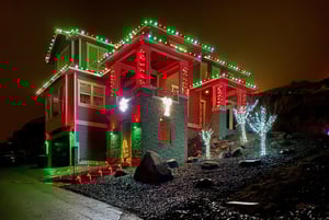 senske holiday lights installation meridian idaho