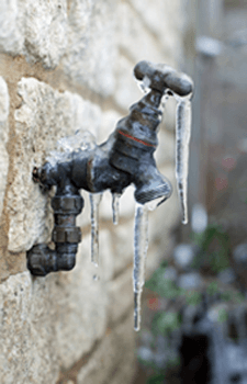 senske-sprinkler-blowout-water-frozen