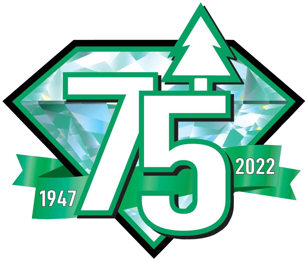 Celebrating 75 Years logo