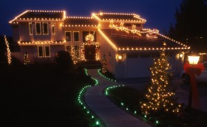 Senske Holiday Lights Installation