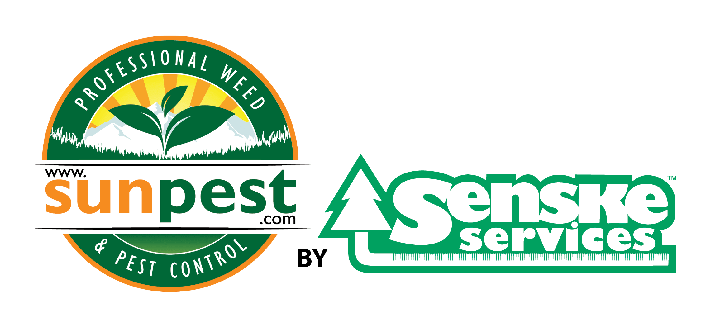 SunPest and Senske Logo