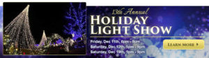 holiday light show banner 2015