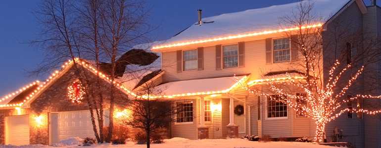 Christmas Light Installation in Maryland