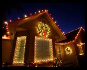 senske holiday lighting wreath